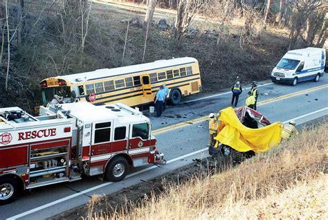 bus car accident today